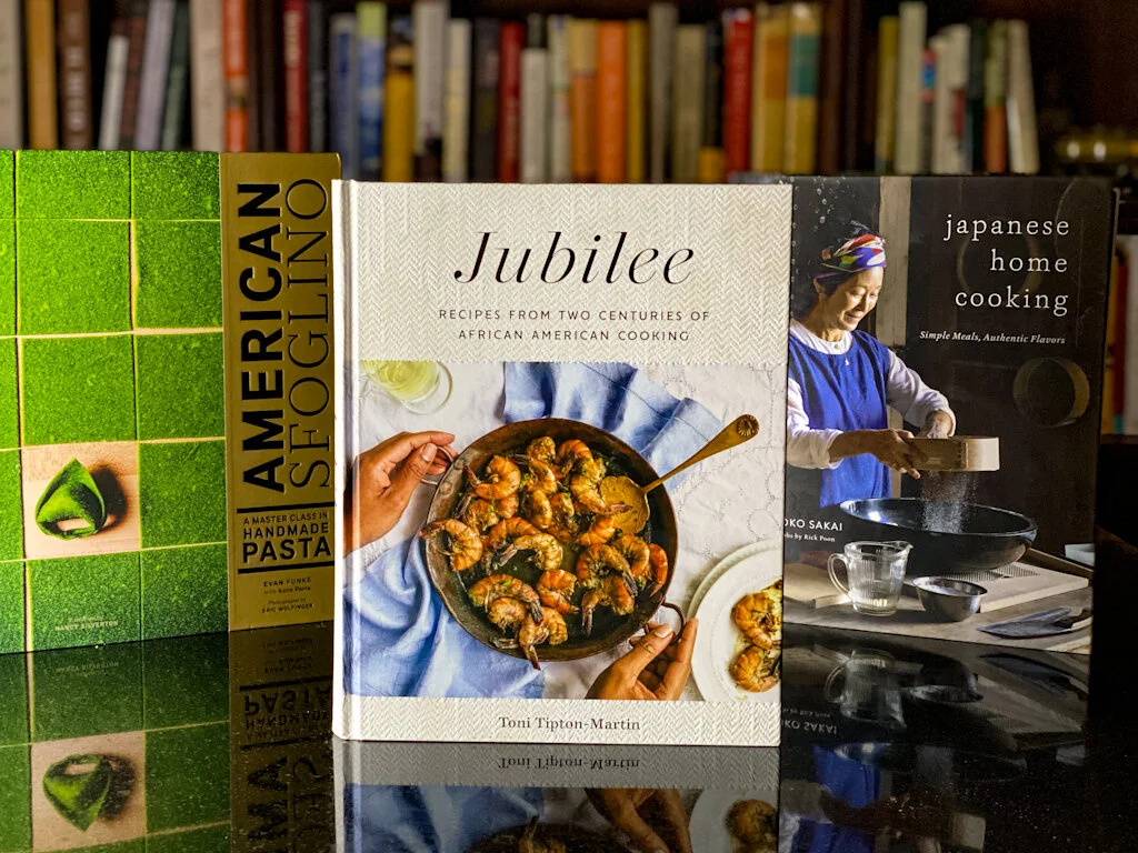 Jubilee,' 'Japanese Home Cooking,' 'American Sfoglino,' and others